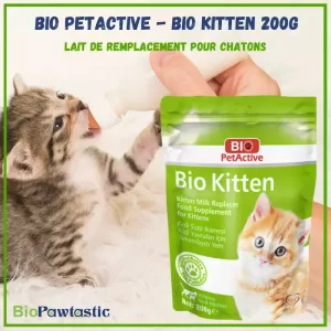 Lait de remplacement pour chatons | Bio kitten 200g